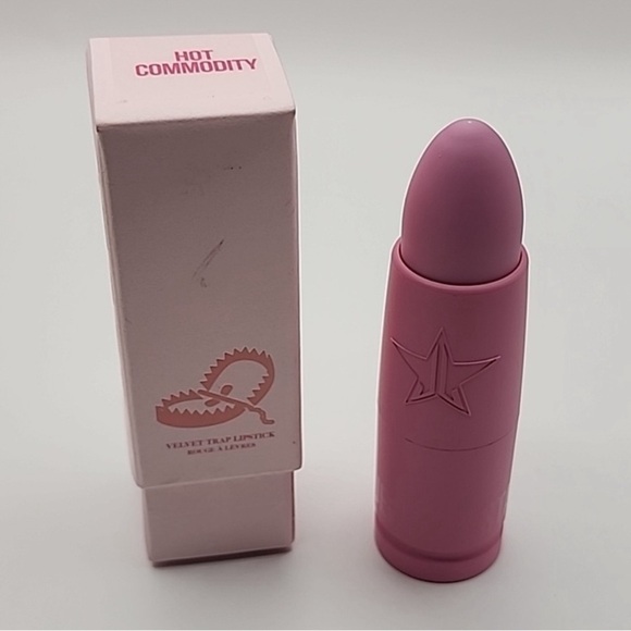 Jeffree Star Velvet Trap Lipstick in Hot Commodity New Full Size - Picture 5 of 7